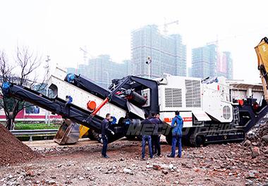 河南建筑垃圾破碎现场