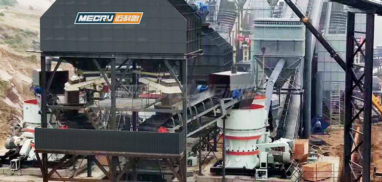 河南300T/H道砟石破碎生产线